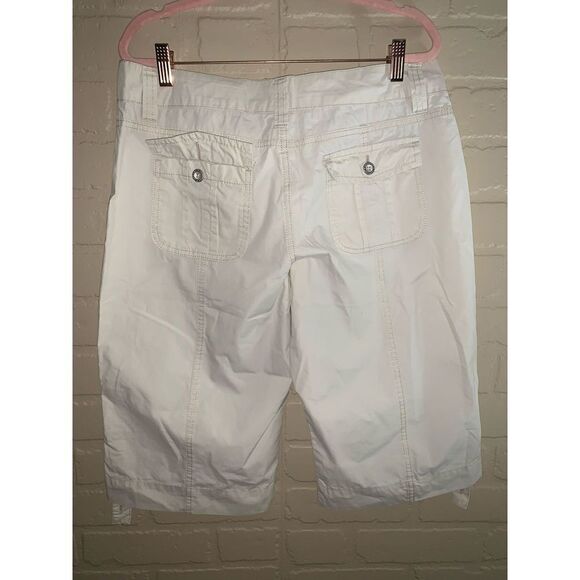 Vintage 90’s Y2K Baggy Khaki Cargo Shorts 10 - Picture 2 of 14